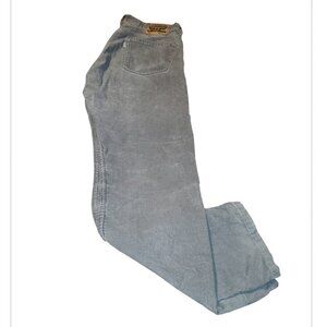 Levi 514 Corduroy Trousers Jeans Straight Stretch Gray Cords Men's 34 X 32